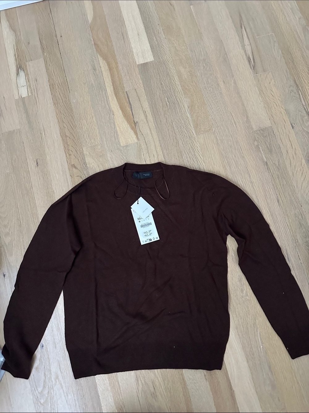 Zara Women’s Crewneck Sweater - Dark Brown